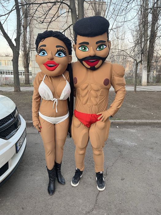 Привітання Верка Сердючка, Волканов, Поздравления стриптизерами.