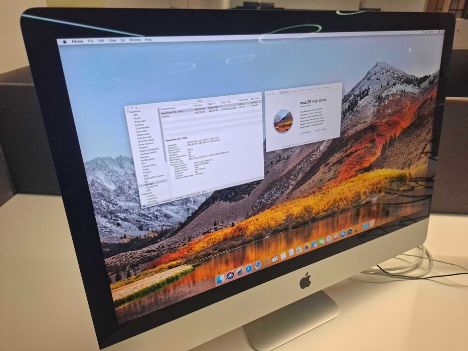 iMac 27" 5K — Funcional / Ecrã Estalado (Oportunidade)