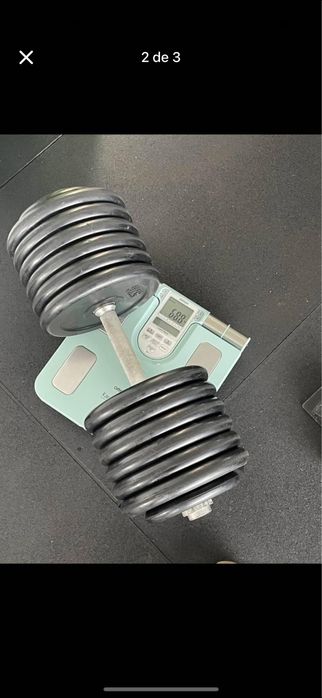 Ferros para halteres, 70kg 50kg 40kg 40kg discos não incluidos