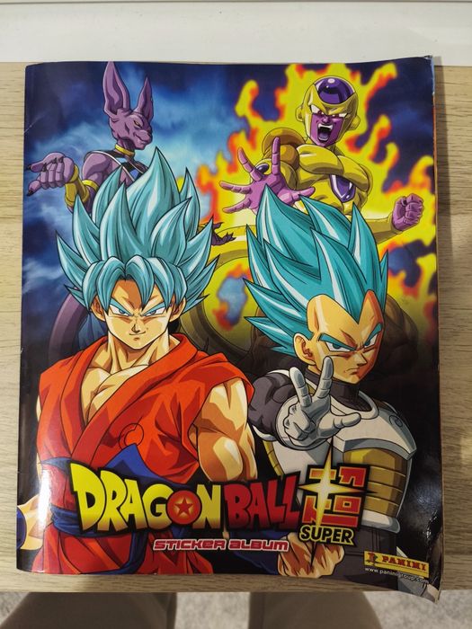 Caderneta Dragon Ball super