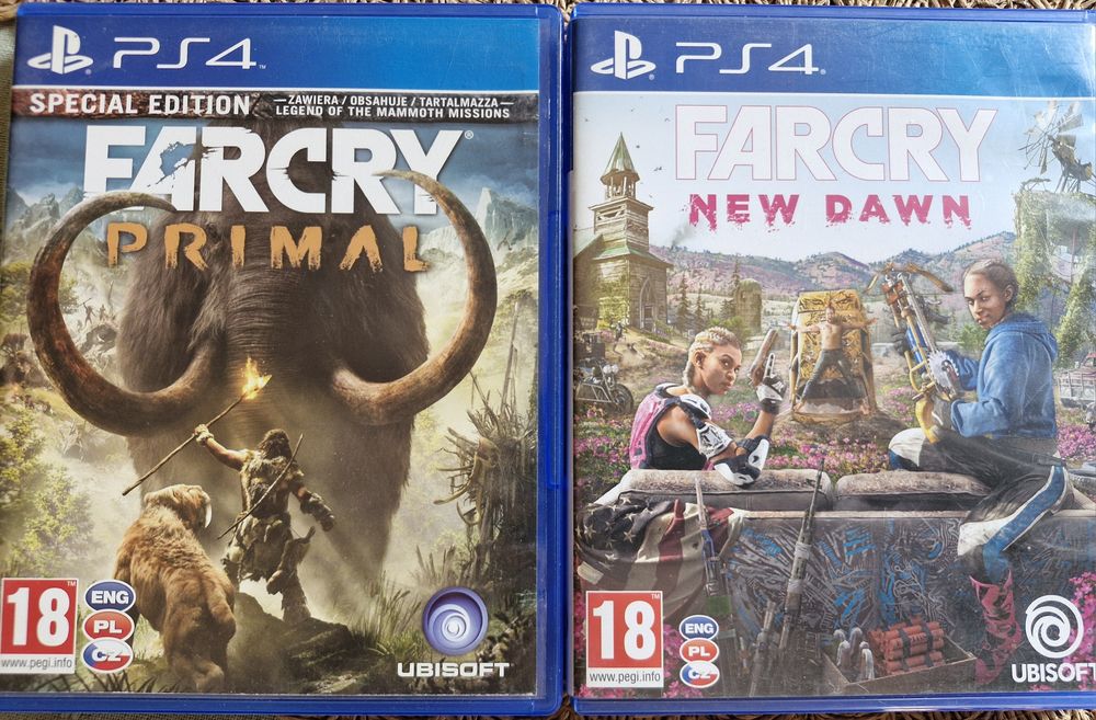 Zestaw Far Cry - 2 gry na PS4