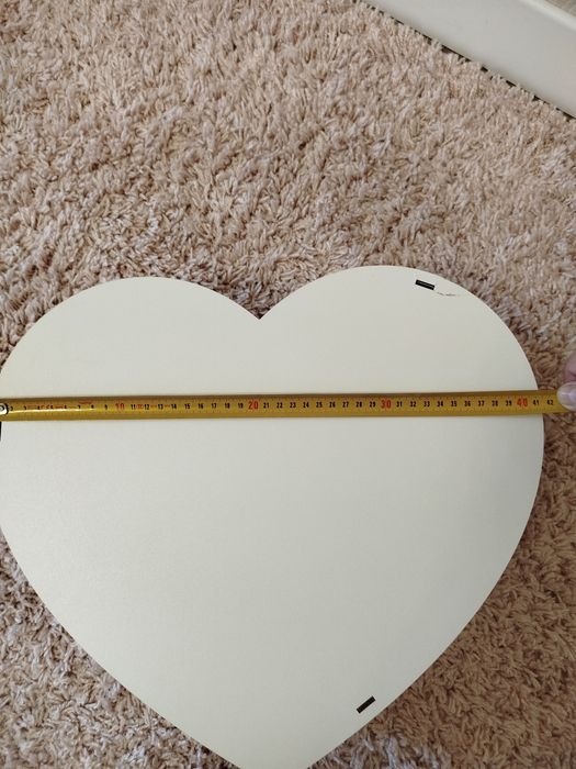 Коробка, бокс подарочный, сердце, подарочная упаковка