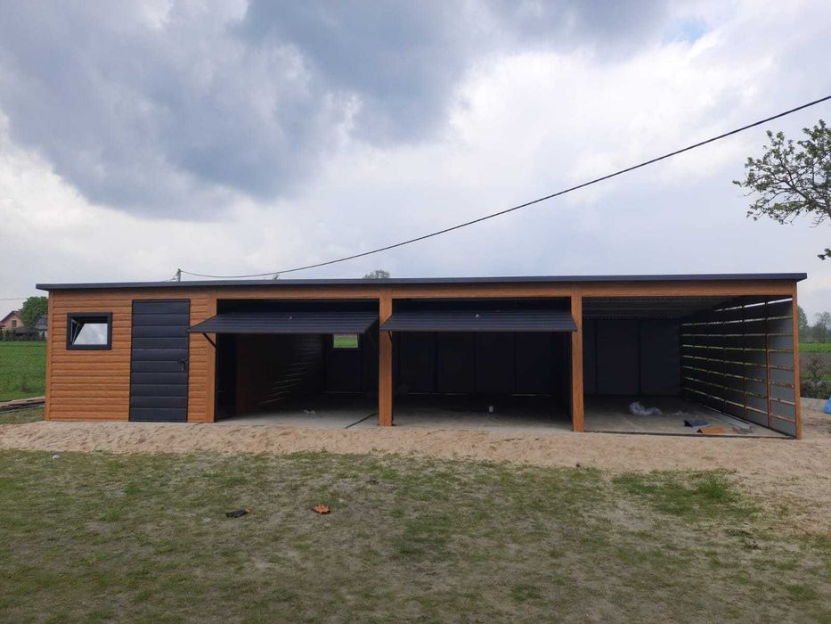 Garaż blaszany 12x6 , garaże blaszane