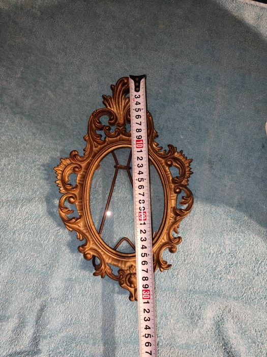 Ramki owalne, mosiężne