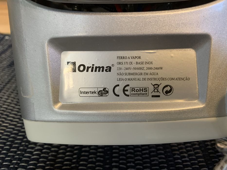 Ferro de Engomar Orima ORS-371-IX – 2200W com Vapor e Programas64585314199811123