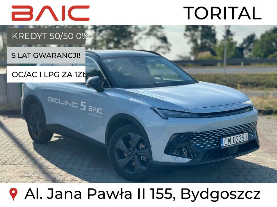 BAIC 5 Kredyt 50/50 0%! Możliwość założenia instalacji LPG.