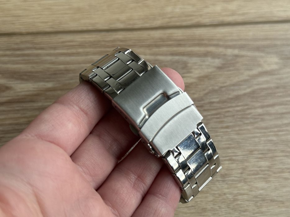 Zegarek Auriol 2-LD4276-1 srebrny męski zegar watch