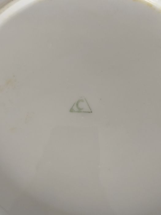 Przedwojenny talerz porcelana Chodzież Ćmielów ?