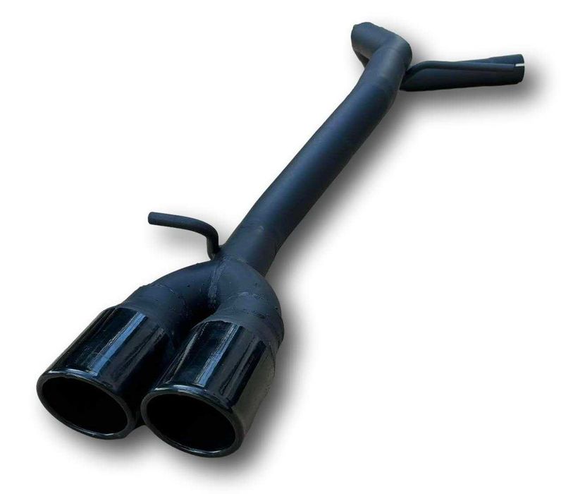 tłumik rura wydech Audi A1 Vw POLO 6R 5gen 1,4 1,8i TSi GTi 2x80mm