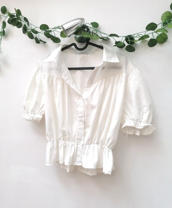 Top Branco Curto