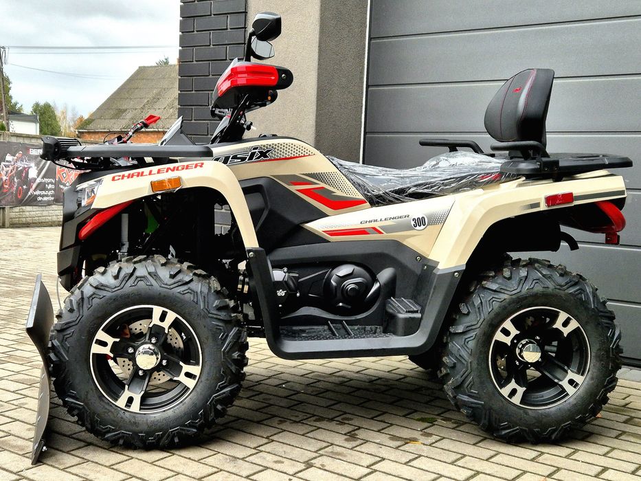 Quad ASIX Challenger 300cc Homologacja T3b, Kat. B, 2 Os., Nowy