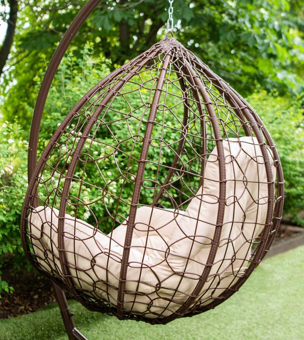 Подвесная качеля кокон для дома- KRESLOROTANG. Кресло гамак садовое.