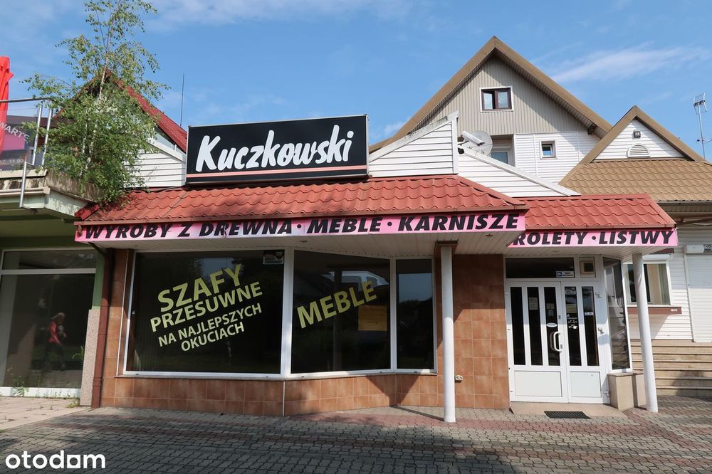 Lokal usługowy na parterze z witryną w Kościerzynie