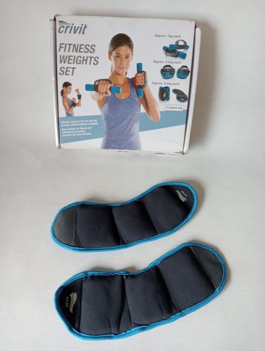 Crivit Ciężarki Obciazniki na nadgarstki Fitness