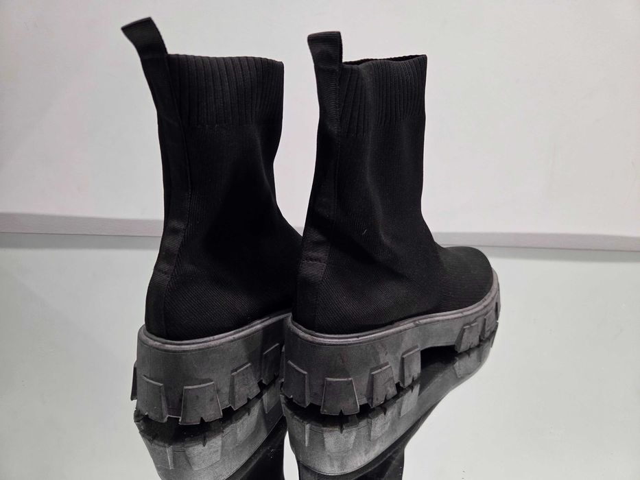 Nowe botki "skarpetkowe" r.41  27,5 cm