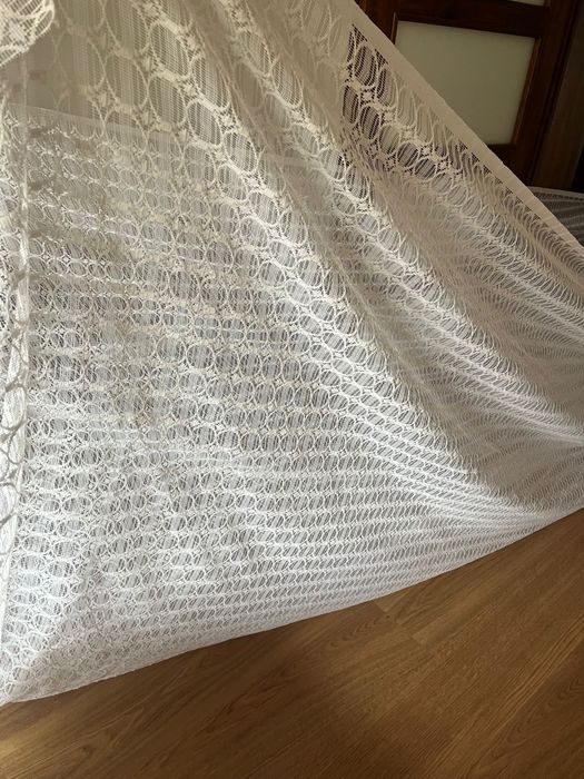 Biała firana kupon 3x8,2 m