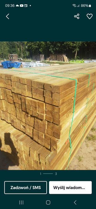 Sprzedam łaty dachowe