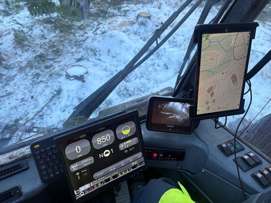 Харвестер Kamatsu