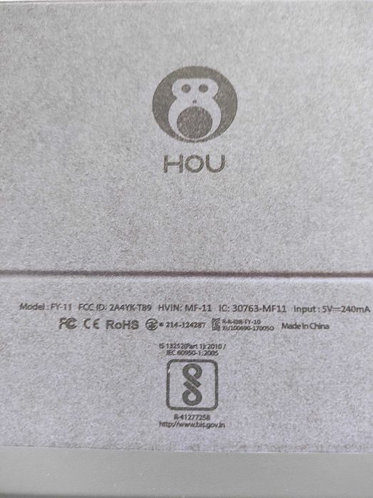 Etui z klawiaturą HOU FY-11 do iPad 11 cali czarny