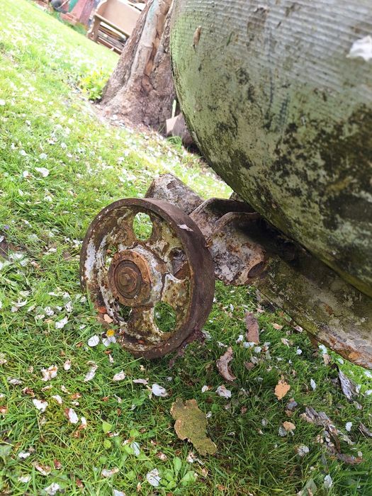 Misa aluminiowa na kołach