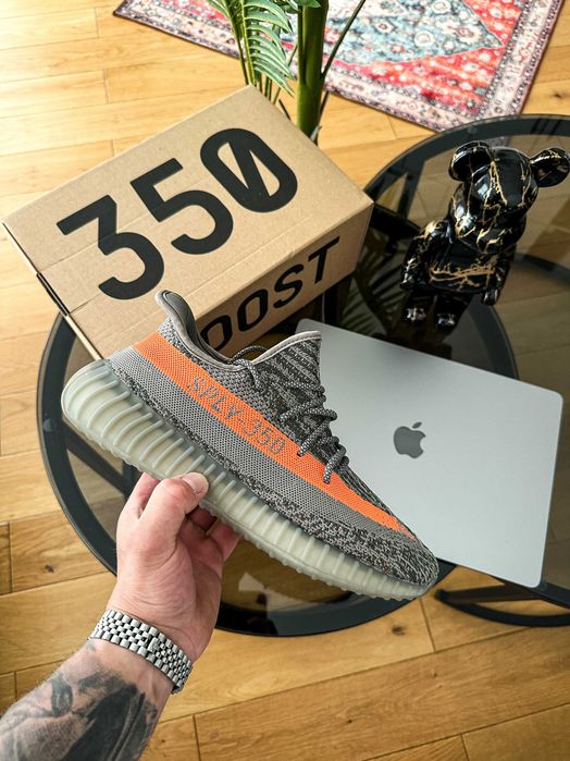 Мужские кроссовки Adidas Yeezy Boost 350 V2 "Beluga" 41-45