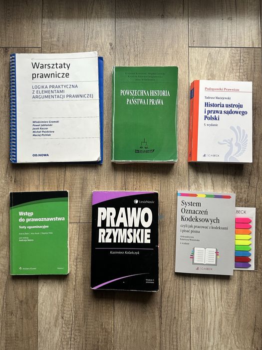 Książki na studia prawnicze prawo C.H. Beck Wolters Kluwer