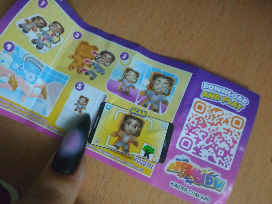 Figurka Kinder joy Wonka