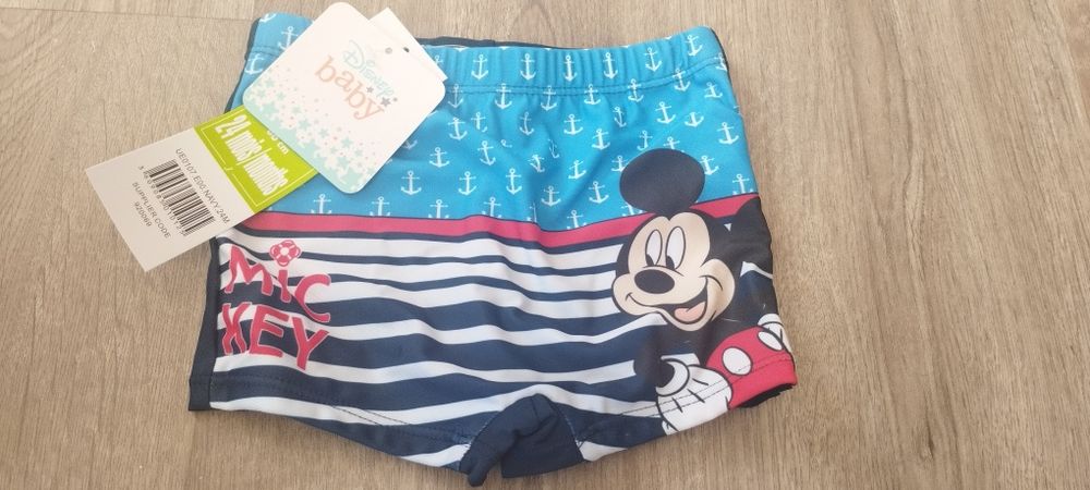 Calções de banho do Mickey menino novos