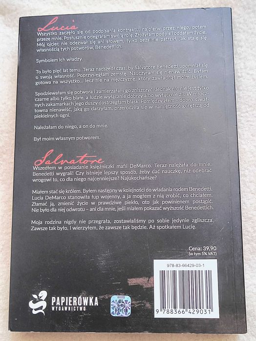 Salvatore. Bracia Benedetti. Tom 1  - Natasha Knight