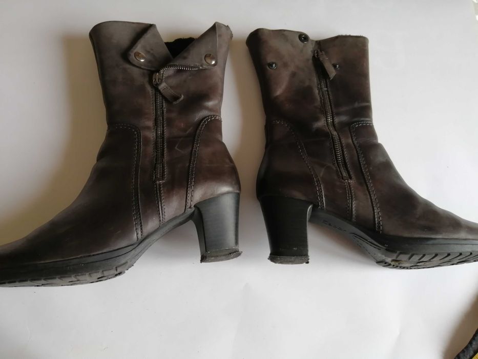 grafitowe botki Gabor, 38