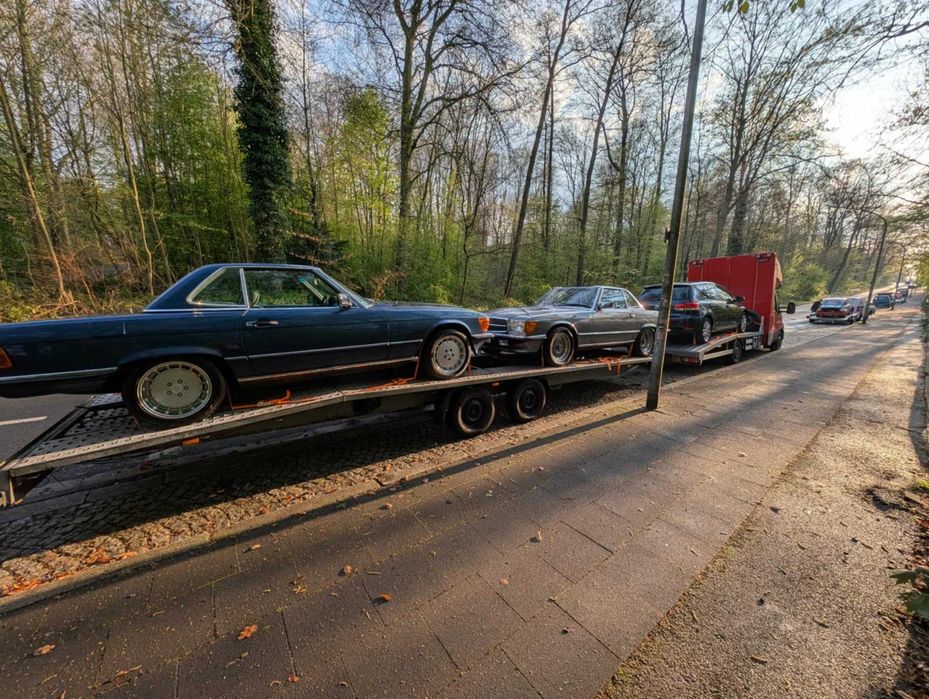 Transport aut Francja Hiszpania Portugalia | Laweta UE