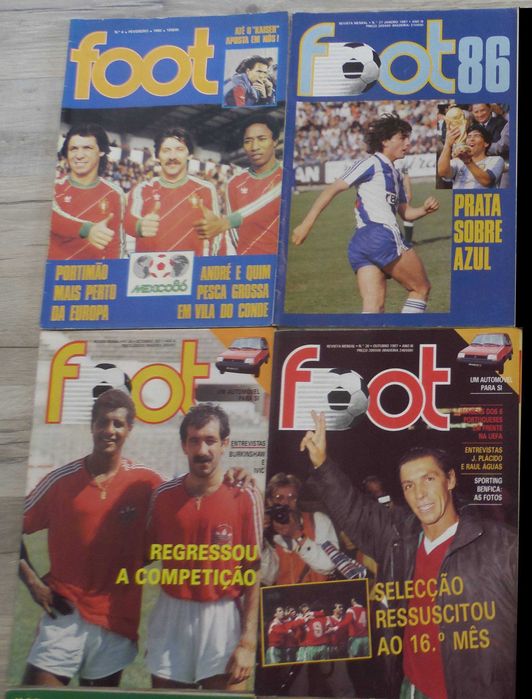 Lote de Revistas Foot