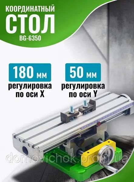 Тиски координатні BEKING BG-6369 75мм