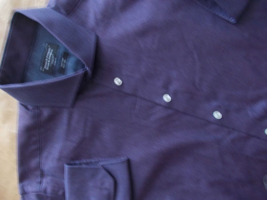 L- BRUUN/ STRENGADE Premium Fantastyczna Koszula Męska L 42 Szwecja