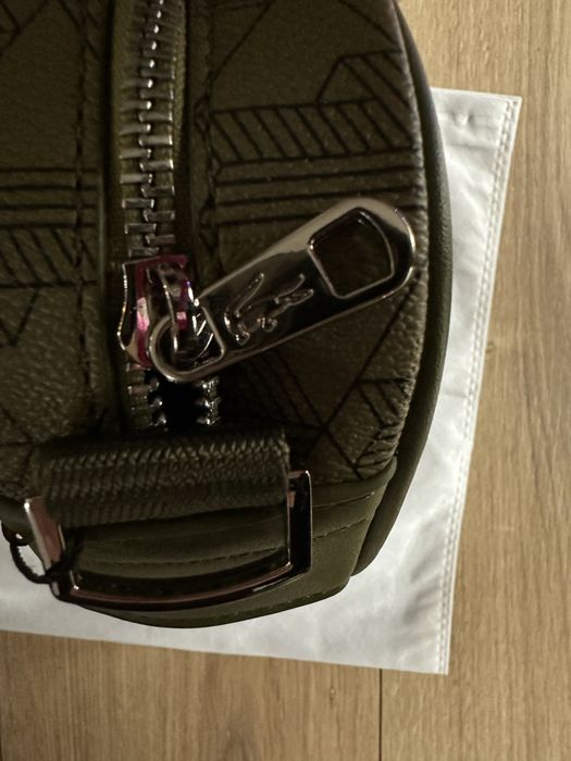 Torebka Lacoste oliwkowa