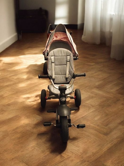 Дитячий триколісний велосіпед- коляска Turbo Trike M 4058