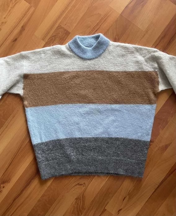 Sweter Part Two wełna moher winter fashion pastel