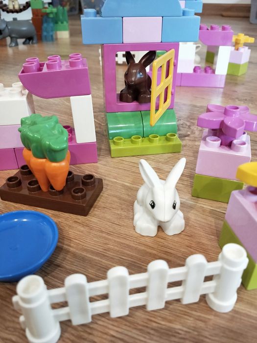 LEGO Duplo różowy zestaw królików 4623