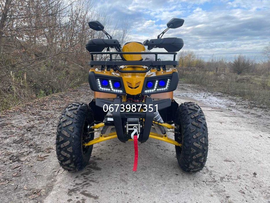 Квадроцикл Comman Scorpion 200cc + Лебідка + Фаркоп Навантаження 300 кг БЕЗКОШТОВНА доставка додому в зібраному стані  Кредитуємо