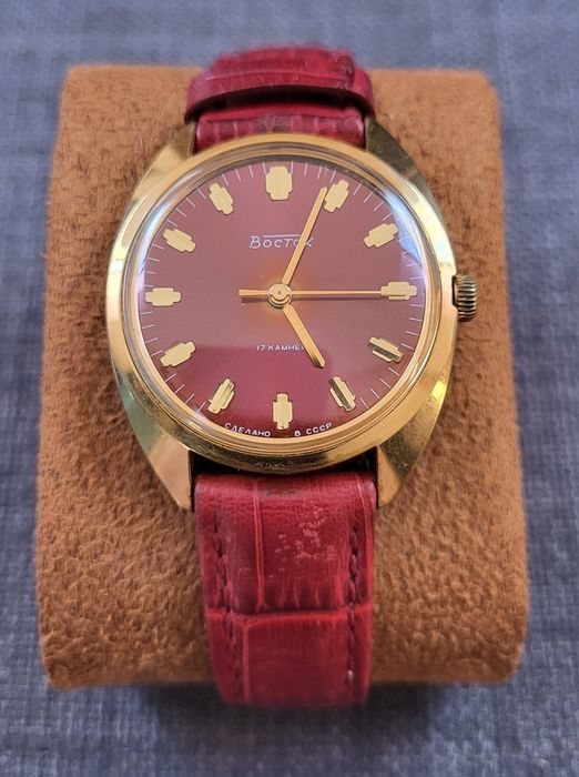 Klasyczny radziecki zegarek Wostok (Vostok) 17 kamieni – Eksportowy/Vintage ZSRR