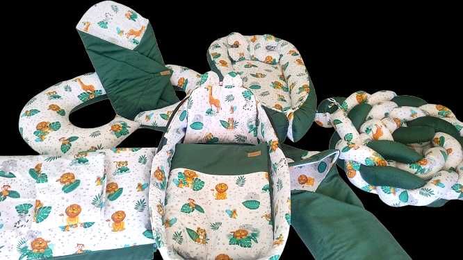 Wyprawka Do Łóżeczka Dla Noworodka 16 Elementów Na Zamówienie