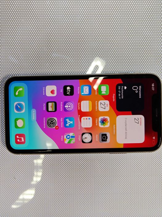 iPhone 11 128 GB Silver Stan Bardzo Dobry 6 Miesięcy Gwarancji