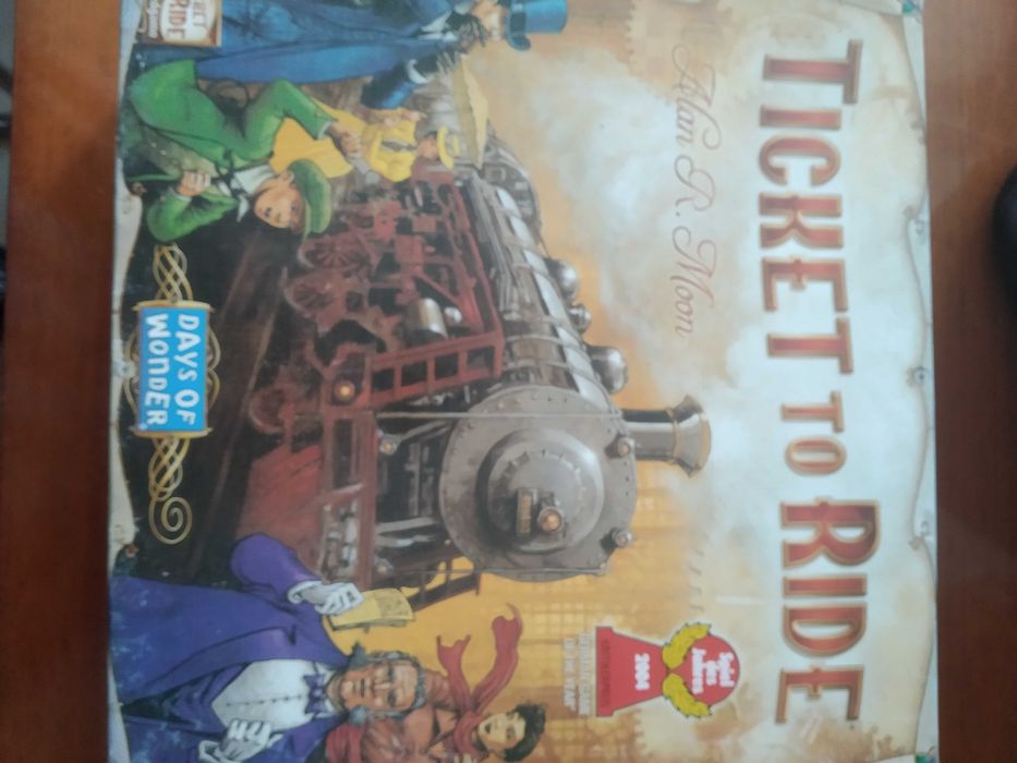 Настільна гра Lord of Boards Ticket to Ride (Квиток на потяг)