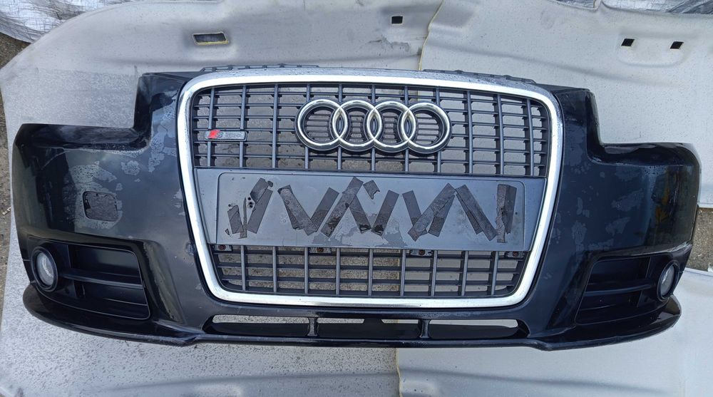 Zderzak Przód przedni AUDI A3 8P S-Line 8P4.807.437 D / E