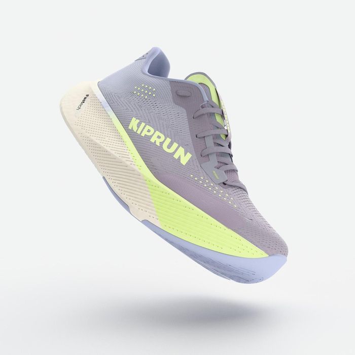 Sapatilhas de Corrida de Estrada Mulher Kipride Violeta/Amarelo