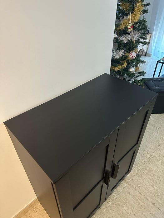 2 armários Brimnes IKEA pretos