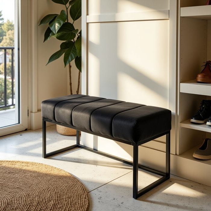 Ławka tapicerowana loft lukka