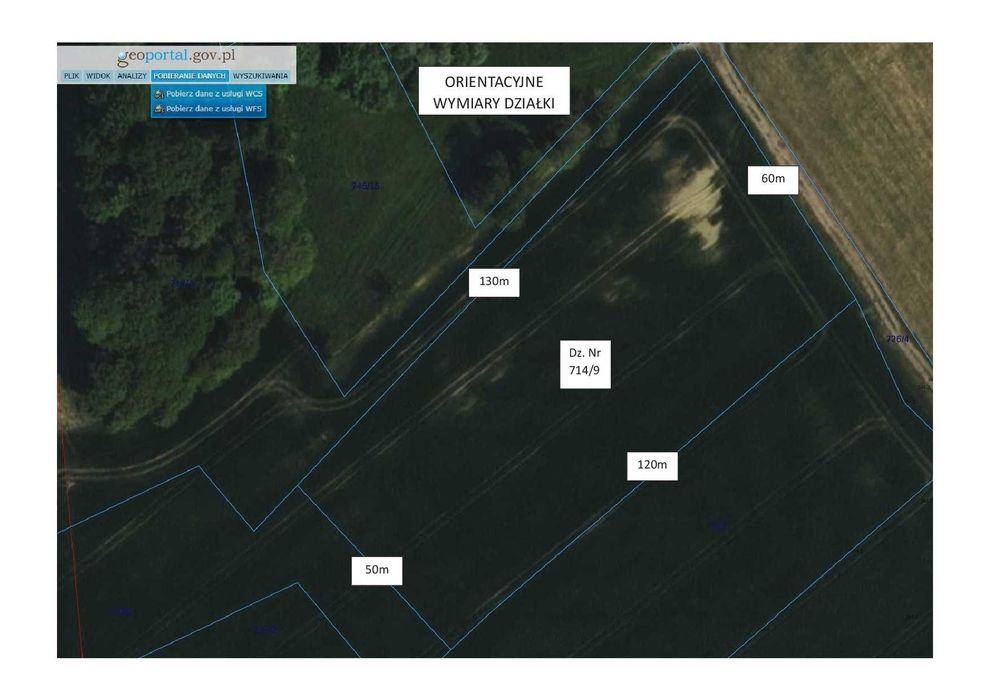 DO NEGOCJACJI_125 zł/m²_PRODUKCYJNO-USŁUGOWA_0.70 ha(S52 Bielsko - B.)