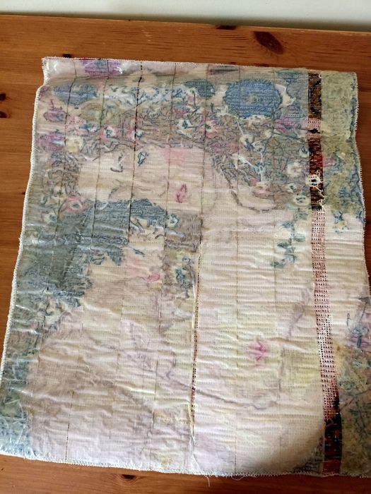 Obraz haftowany ręcznie na kanwie