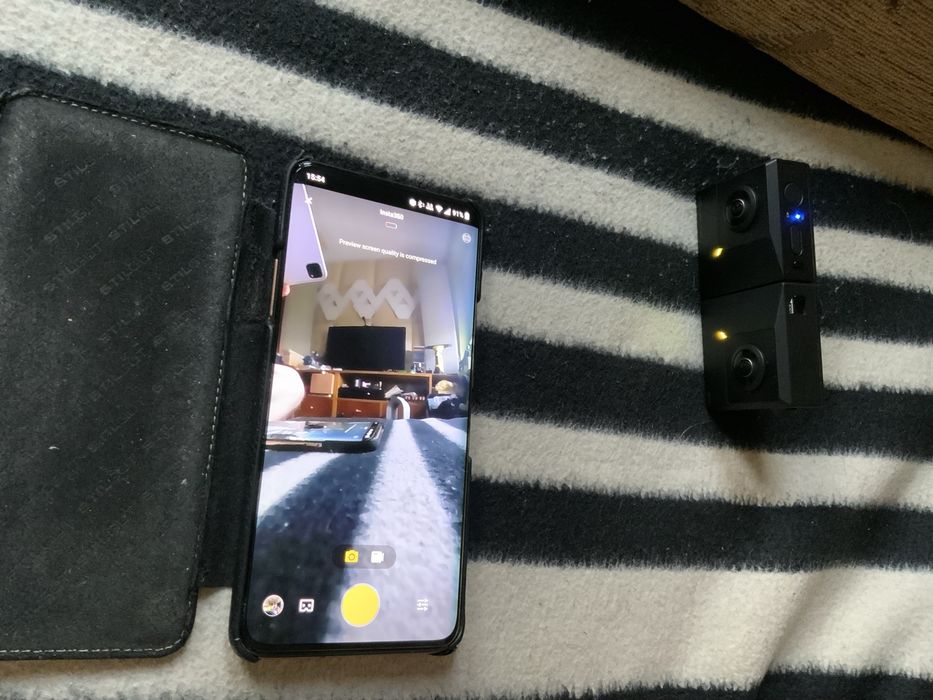 kamera 3D  180 , Insta 360 evo